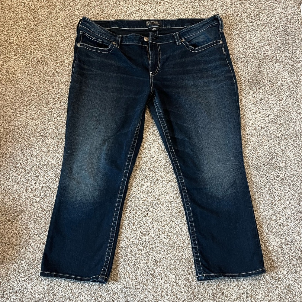 Silver Jeans Suki Capri